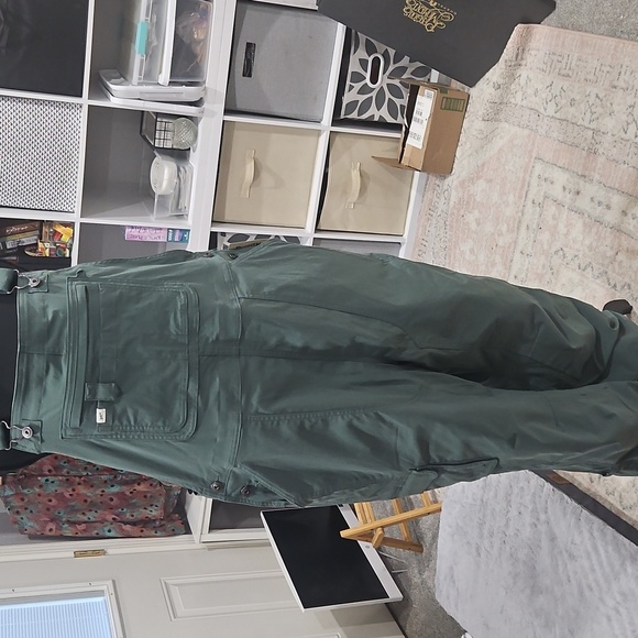 Duluth Green Utility Overalls New With Tags Size XL 29" inseam - Picture 2 of 12